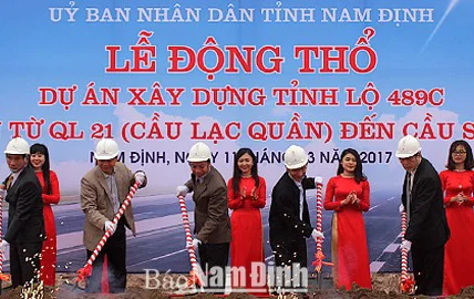 Dự Án Xây Dựng Tuyến Tỉnh Lộ 489C Nam Định